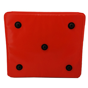 Großer Tragbarer Rucksack mit Isoliertem Fach für Thermische Lebensmittellieferungen, Kühl- und Wärmetasche aus Plane mit Reißverschluss und Individuellem Logo - Product Image 5