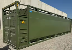 Pompa di carburante stazione di benzina Mobile contenitore stazione di carburante portatile erogatore di carburante serbatoio di carburante da 500 litri serbatoio di stoccaggio con pompa e misuratore - Product Image 6