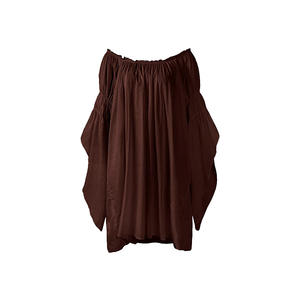 Disfraz Vintage <span class=keywords><strong>de</strong></span> Hada para Halloween, <span class=keywords><strong>Camisa</strong></span> <span class=keywords><strong>Pirata</strong></span> Renacentista, Vestido Medieval Victoriano Retro para <span class=keywords><strong>Mujer</strong></span>, Disfraz <span class=keywords><strong>de</strong></span> Campesina <span class=keywords><strong>de</strong></span> la Edad Media - Product Image 1