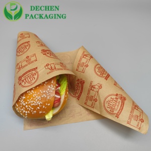 Chinese Wrapping Paper Food Custom Deli Wrap Sheets