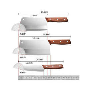 Kitchen <b>knife</b>, household ultra-sharp <b>knife</b>, chef's special <b>knife</b>, forged, slicing, meat chopping, <b>bone</b> chopping, meat mincing - Product Image 3