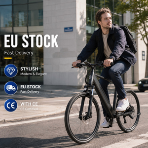 Vélo électrique certifié CE YANGOR H700, cadre en alliage d'aluminium, batterie au lithium 36V, fourche à suspension, vélo électrique de ville - Product Image 1