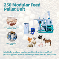 Pièces en stock extrudeuse pour granulés d'animaux et poissons prête à expédier mélangeur d'aliments pour volailles broyeur