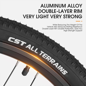 WEST BIKING Nouveau style Cadre de vélo en alliage d'aluminium <span class=keywords><strong>24</strong></span> <span class=keywords><strong>pouces</strong></span> Vélo pliable VTT 27 vitesses Manivelle à blocage automatique Vélo pliable - Product Image 5