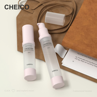 Emballage en bouteille plastique 10ml 20ml 30ml, distributeur à pression, pompe sans air, sérum pour la peau, lotion, crème pour les yeux, crème pour le visage, shampoing, OEM