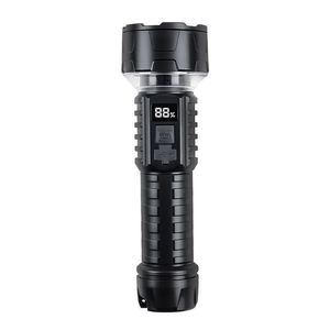 Lampe de poche multifonctionnelle pour le camping en plein air, LED rechargeable, batterie portable, lumière ambiante - Product Image 1