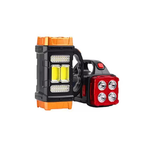 Lampe de travail LED COB rechargeable par USB, lampe torche étanche, lampe de poche avec corps en plastique pour les situations d'urgence, le camping et les réparations - Product Image 3