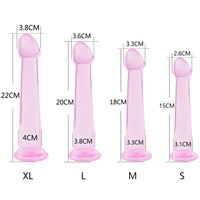 Hot Sale Adult TPE Dildo Anal Plug für Frauen Transparenz Butt Plugs Stimulator Anal Butt Plug Erwachsene Sexspielzeug für Frauen Männer