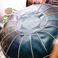 Coussin de sol marocain nordique fait à la main - Pouf de canapé paresseux, siège tatami pour la décoration de la maison