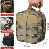 Sac de premiers secours d'urgence portable pour le camping en plein air, vente chaude