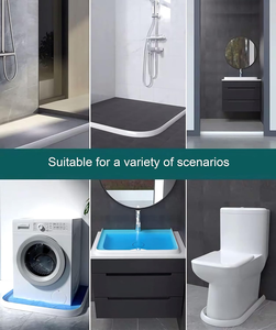 دش أو حاجز عتبة المياه سد ذاتية اللصق دش حافة المياه حاجز سدادة دش المياه مانع نظام الاحتفاظ - Product Image 5