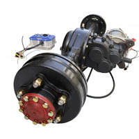 Boîte de vitesses différentielle, moteur de remorque électrique hybride pour kit de tricycle, pousse-pousse, essieu électrique 2 tonnes