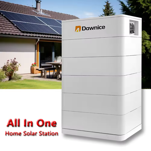 All in One Stacked LiFePO4 Battery 51.2V 200V  Lithium Iron Phosphate Battery for Home Solar Energy Storage