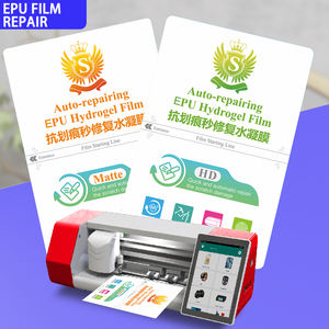 Lámina de Hidrogel Transparente Autorreparable con Logotipo S, 180*120 mm, para Teléfono Móvil, <span class=keywords><strong>Cortador</strong></span> Inteligente, Plotter, Antiarañazos - Product Image 1