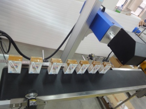 ペットボトル用CO2レーザーデータコーダー、完璧なレーザーコンベア搭載、オンライン対応、価格付き - Product Image 3