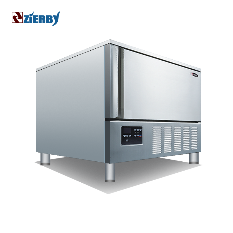 Самостоятельное и самопродающееся холодильное оборудование 5 поддонов 1 дверь быстрое замораживание Морозильный холодильник