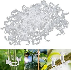 Clips <span class=keywords><strong>de</strong></span> greffage et <span class=keywords><strong>de</strong></span> treillisage pour tomates, en plastique durable anti-UV, pour petits jardins - Product Image 4