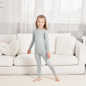 Детская трикотажная пижама с длинным рукавом