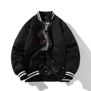 Stand Zipper Formal Winter <b>Jacket</b> for Men and Women <b>Warm</b> Comfortable 100% Cotton <b>Waterproof</b> Windproof Logo Customizable Front - Product Image 1