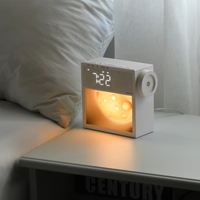 Réveil double alarme en gros avec fonction snooze, lumière d'éveil, 20 bruits blancs naturels, 25 sonneries, 3 niveaux de luminosité, fonction de minuterie