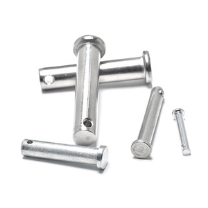 M8 * 30 18-8 thép không gỉ clevis <span class=keywords><strong>pin</strong></span> với lỗ lớn Đầu phẳng khóa clevis pins ốc vít - Product Image 3