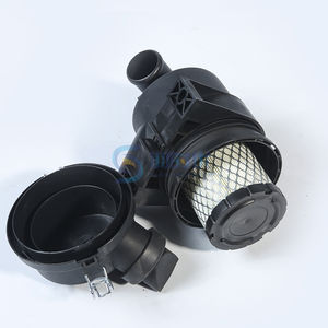 Прямая поставка с завода аксессуары для экскаватора прямой локоть пластиковый воздушный фильтр в сборе корпус воздушного фильтра 0918 P822686 - Product Image 1