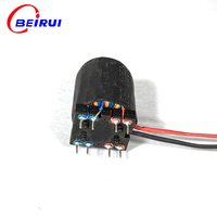 Transformateur d'impulsions toroïdal BEIRUI T25-15-13 à noyau de ferrite pour montage sur circuit imprimé, transformateur de commande pour circuits de commande IGBT MOSFET