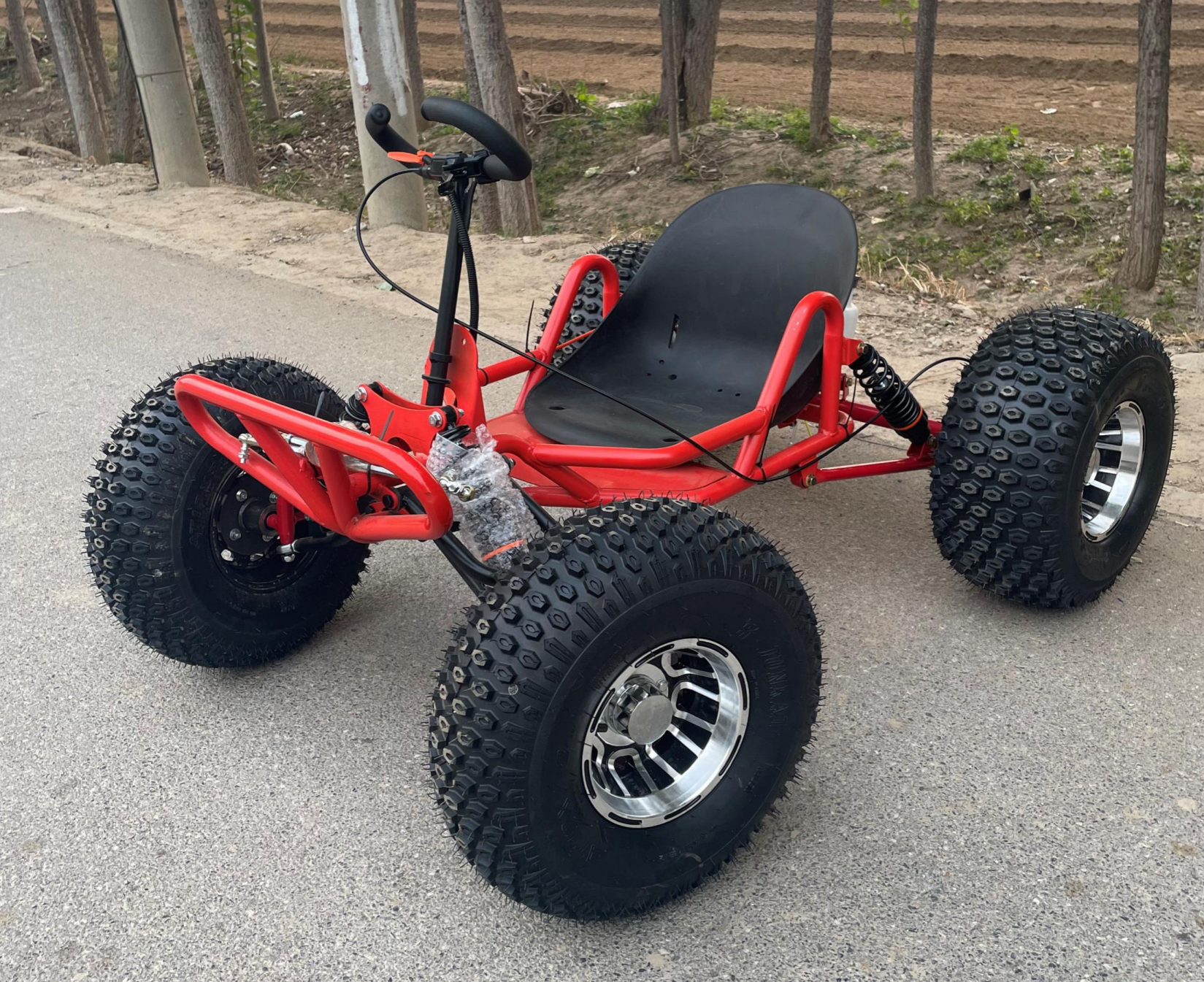 Pneus en aluminium de roue-moyeu de 212CC/10 inch