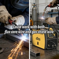 Nouvelle machine à souder à l'arc JUBA MIG-160M 3 en 1, soudeuse portable DC MIG TIG MMA, acier inoxydable, métal, technologie IGBT, 20-160A
