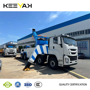 รถบรรทุกพ่วงรถลาก30ตัน40ตันรถบรรทุกกู้คืนหนัก8*4ใหม่ Isuzu Giga - Product Image 2