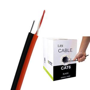 สายโทรศัพท์คุณภาพสูง CAT <span class=keywords><strong>3</strong></span> <span class=keywords><strong>2</strong></span> แกน 1 คู่ ทองแดงเปลือย 0.5 มม. สายดรอปไวร์ - Product Image 4