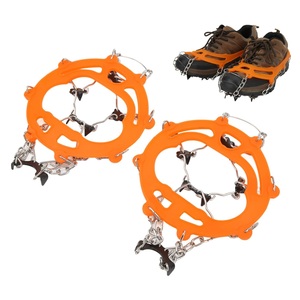 <span class=keywords><strong>Crampons</strong></span> d'urgence antidérapants avec 8 pointes pour la randonnée et la marche sur la neige - Product Image 3