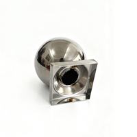 Billes métalliques modernes en acier inoxydable 304 pour la conception de balustrades de terrasse d'hôtel DIY, utilisation intérieure et extérieure