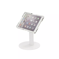 Support de tablette universel réglable en métal Peacemounts UTSD-01E13, rotation à 360 degrés, inclinaison à 180 degrés, VESA 75/100 mm, capacité de 20 lb