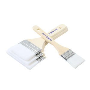 Water Silk <b>Brush</b> Flat Sash Paint <b>Brush</b> 76mm Nylon Bristle For Painting And Decoration Tools - Product Image 2