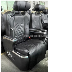 Accesorios para Alphard W447 <span class=keywords><strong>Hiace</strong></span> Van Sprinter Clase V, Asientos VIP Aero de Cuero Eléctricos para Automóvil, Cómodos Asientos de Cuero Nappa de Lujo - Product Image 2