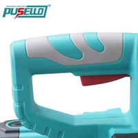 Scie à onglet PUSELLO pour aluminium 1800W 255mm, machine à couper les profilés aluminium, tête coulissante 5300 tr/min, 220V