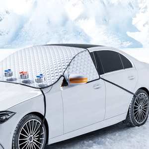 Housse de protection hivernale pour <span class=keywords><strong>pare</strong></span>-<span class=keywords><strong>brise</strong></span> de voiture, imperméable, <span class=keywords><strong>anti</strong></span>-neige, <span class=keywords><strong>anti</strong></span>-<span class=keywords><strong>givre</strong></span>, <span class=keywords><strong>anti</strong></span>-congélation, <span class=keywords><strong>pare</strong></span>-soleil, demi-housse 90% - Product Image 5