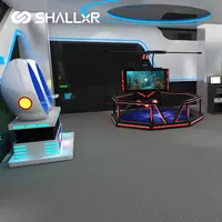 ShallxR الظاهري واقع تجربة 9d Vr الهروب غرفة عالية العودة معدات لعبة الواقع الافتراضي منطقة