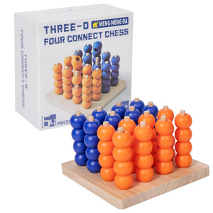 Vente en gros de jeux de table éducatifs interactifs à double battle amusants en trois dimensions, échecs à quatre voies pour enfants, jeux de société - Product Image 6