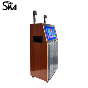 Tv1512 Chất Lượng Cao Điện Tử Tiện Ích 400W Xe Đẩy Loa Hệ Thống Karaoke Máy Với HD Màn Hình - Product Image 3