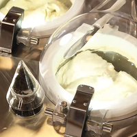 Machine à glace dure intelligente CE NFS Certificat Pro V2, congélateur discontinu tout-en-un, machine à gelato, sorbetière