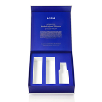 Kit de produits cosmétiques et de soins de la peau personnalisés avec logo : Nettoyant visage, Sérum capillaire, Huile, Shampoing pour cils, Lotion, Emballage en bouteille et boîte