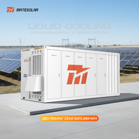 Système de stockage d'énergie par batterie BESS, conteneur 3MWH 5MWH, batterie solaire au lithium Lifepo4 avec BMS PCS EMS pour usage commercial