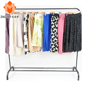 Fardos <span class=keywords><strong>de</strong></span> Ropa Usada: Vestidos Largos <span class=keywords><strong>de</strong></span> Primavera para Mujer, Casuales, <span class=keywords><strong>de</strong></span> <span class=keywords><strong>Manga</strong></span> Larga, con Estampado Floral, Cuello Redondo, para Fiesta en <span class=keywords><strong>la</strong></span> Playa - Product Image 1