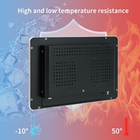 Écran tactile LCD HD avec entrée VGA de 10, 15, 18, 22, 24, 27, 32, 43 pouces, résolution 1920*1080, écran tactile capacitif avec Android/Win