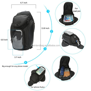 Bolsa Magnética Impermeable para Tanque de Motocicleta con Base Protectora, Accesorio Esencial para la Mayoría de las Motos, Bolsa de Suministros Especiales - Product Image 6
