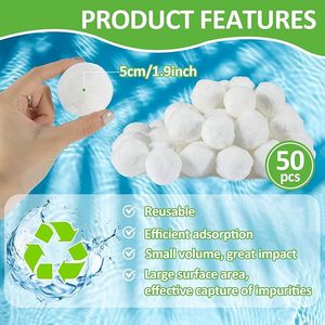 Boule filtrante pour les bassins, récipient en Fiber de carbone, filtre le sable, accessoire pour filtrer l'eau - Product Image 4