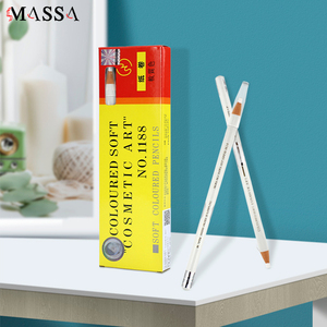 MASSA 12PCS/Box Permanent Makeup Cosmetics Eyebrow <strong>Eyeliner</strong> <strong>White</strong> <strong>Pencil</strong> Superior Eyebrow Makeup <strong>Pencil</strong>