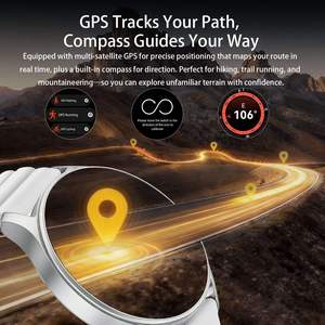 Reloj Inteligente Deportivo de Lujo con GPS, Pantalla TFT Grande, Silicona Ecológica, Clasificación IP68, Batería de Larga Duración, <span class=keywords><strong>en</strong></span> Existencia, Envío <span class=keywords><strong>Gratis</strong></span> - Product Image 3